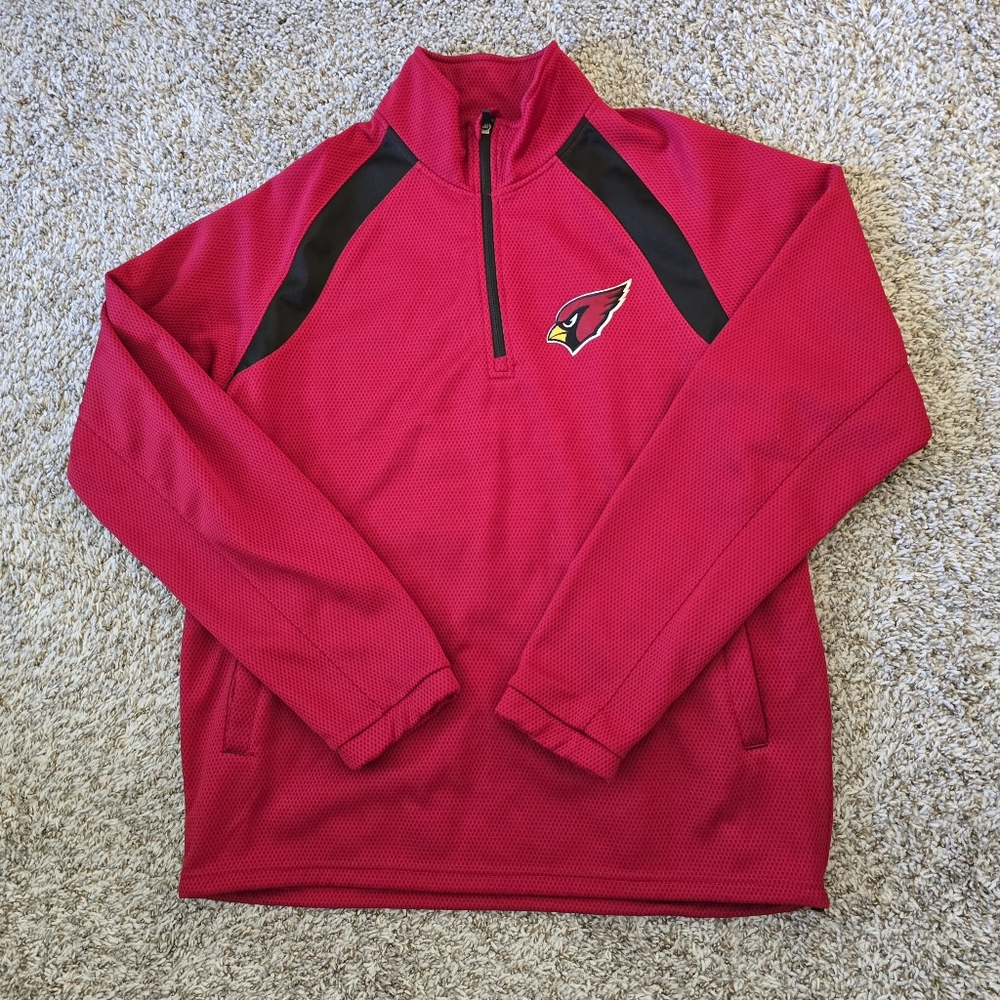 Arizona Cardinals Football Red Large NFL Pullover